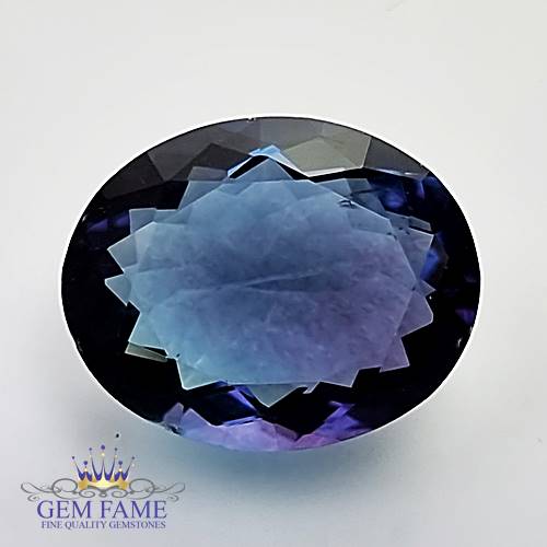 Colour Change Fluorite 18.38ct Natural Gemstone Brazil