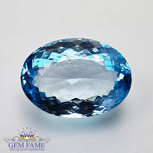 Blue Topaz 16.63ct Natural Gemstone Brazil