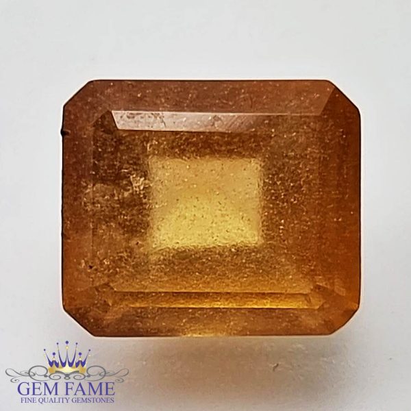 Golden Hessonite 2.84ct Gemstone Ceylon