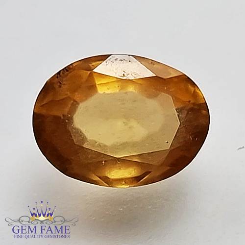Golden Hessonite 2.21ct Gemstone Ceylon