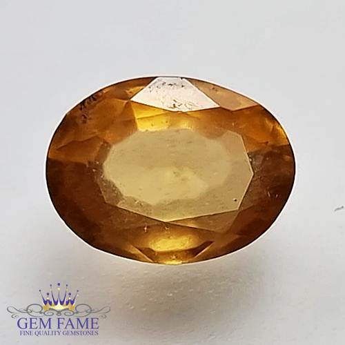 Golden Hessonite 2.21ct Gemstone Ceylon