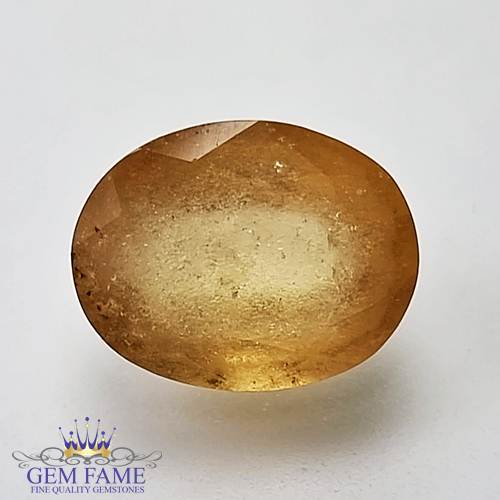 Golden Hessonite 6.53ct Gemstone Ceylon