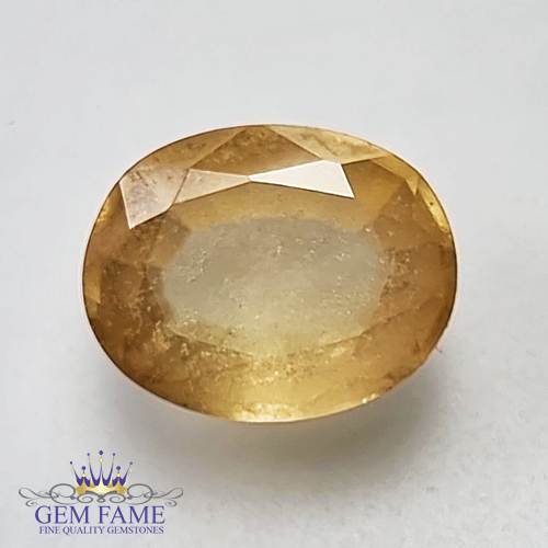 Golden Hessonite 5.48ct Gemstone Ceylon