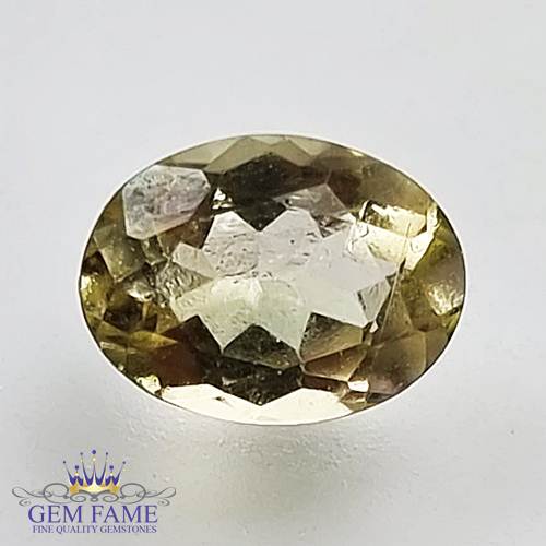 Golden Beryl 1.52ct Natural Gemstone India