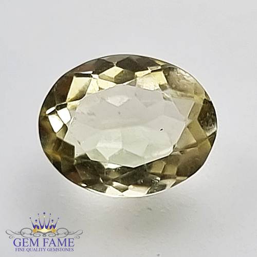 Golden Beryl 1.41ct Natural Gemstone India
