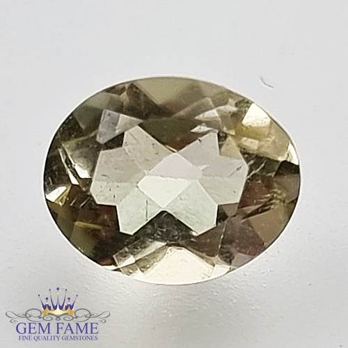 Golden Beryl 1.26ct Natural Gemstone India