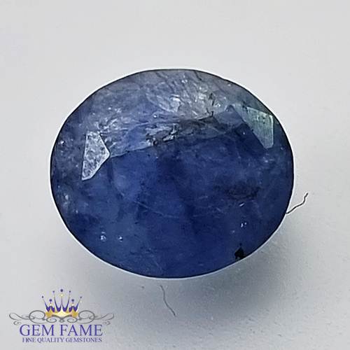 Blue Sapphire 3.25ct Natural Gemstone Ceylon