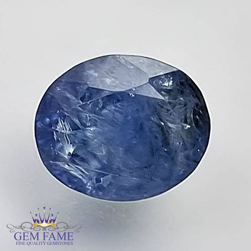 Blue Sapphire 2.57ct Natural Gemstone Ceylon