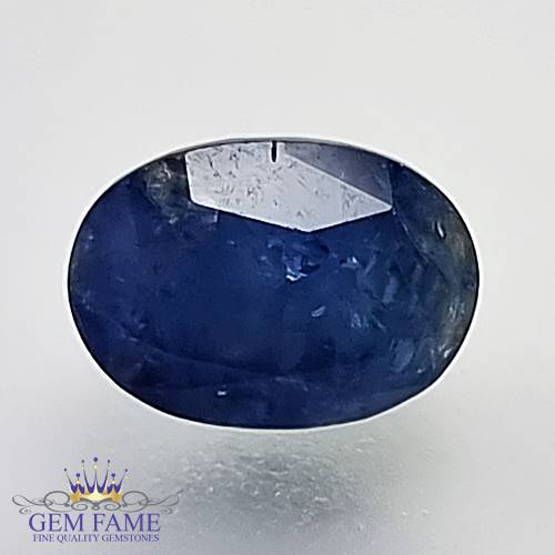 Blue Sapphire 2.87ct Natural Gemstone Ceylon