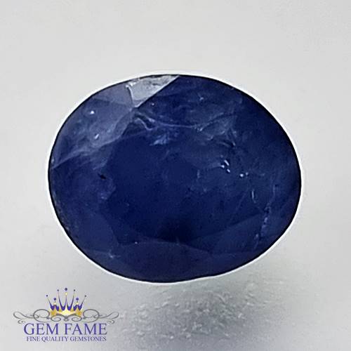 Blue Sapphire 2.08ct Natural Gemstone Ceylon