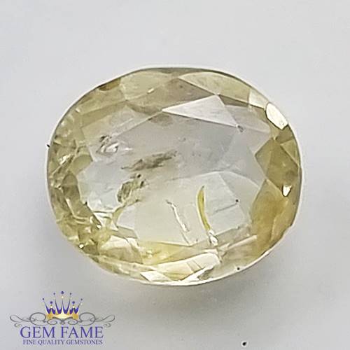 Yellow Sapphire 2.49ct Natural Gemstone Ceylon