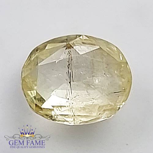 Yellow Sapphire 1.73ct Natural Gemstone Ceylon