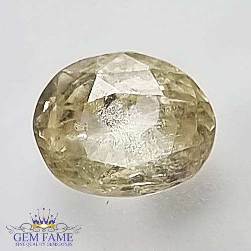 Yellow Sapphire 2.10ct Natural Gemstone Ceylon