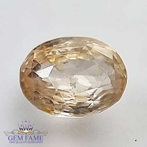 Yellow Sapphire 2.45ct Natural Gemstone Ceylon