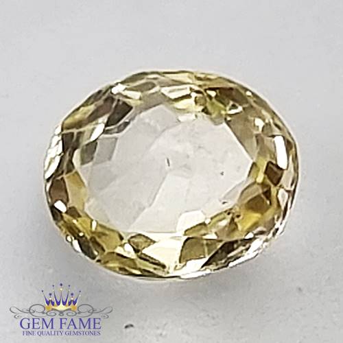 Yellow Sapphire 0.60ct Natural Gemstone Ceylon