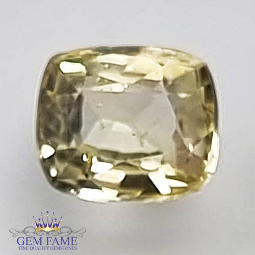 Yellow Sapphire 0.76ct Natural Gemstone Ceylon
