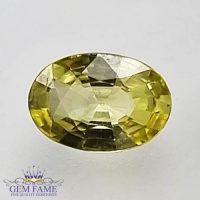 Yellow Sapphire 0.46ct Natural Gemstone Ceylon