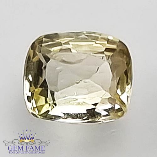 Yellow Sapphire 0.68ct Natural Gemstone Ceylon