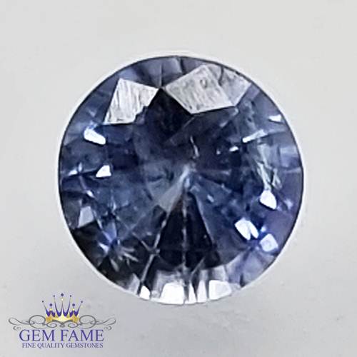 Blue Sapphire 0.51ct Natural Gemstone Ceylon