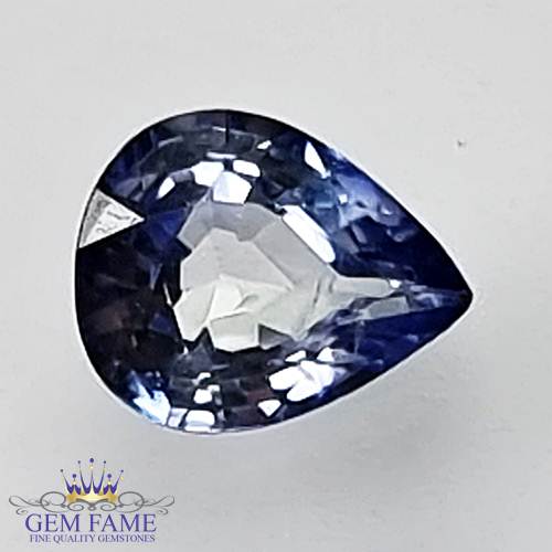 Blue Sapphire 0.56ct Natural Gemstone Ceylon