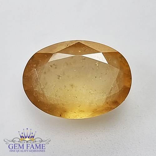 Golden Hessonite 4.83ct Natural Gemstone Ceylon