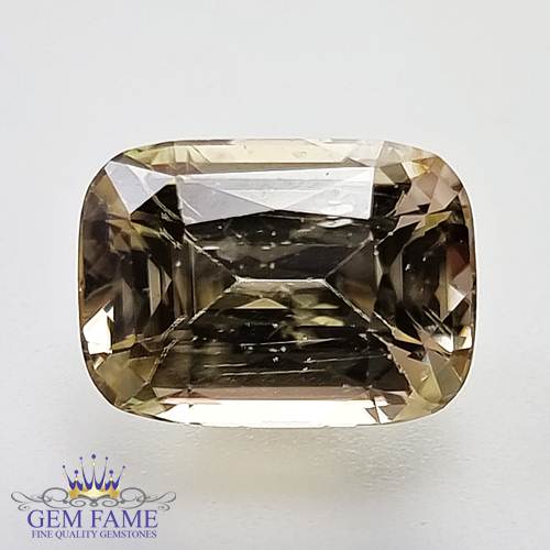 Yellow Zircon 8.61ct Gemstone Mozambique