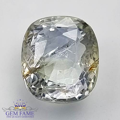 White Sapphire 5.20ct Gemstone Ceylon