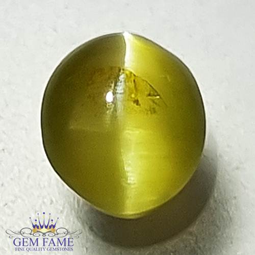 Chrysoberyl Cat's Eye 1.39ct Natural Gemstone