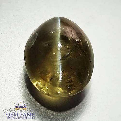 Chrysoberyl Cat's Eye 6.36ct Natural Gemstone