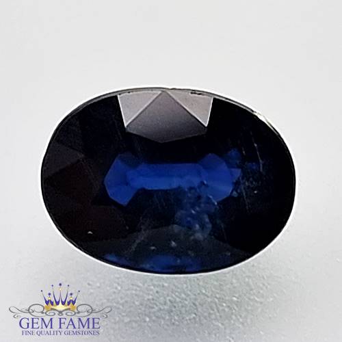 Blue Sapphire 1.77ct Natural Gemstone Madagascar