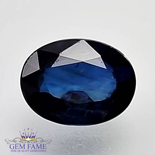 Blue Sapphire 1.47ct Natural Gemstone Madagascar