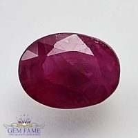 Ruby 1.44ct Natural Gemstone Burma