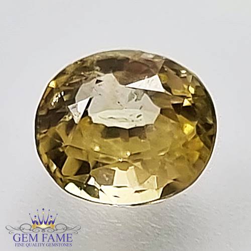 Yellow Sapphire 1.12ct Natural Gemstone Ceylon