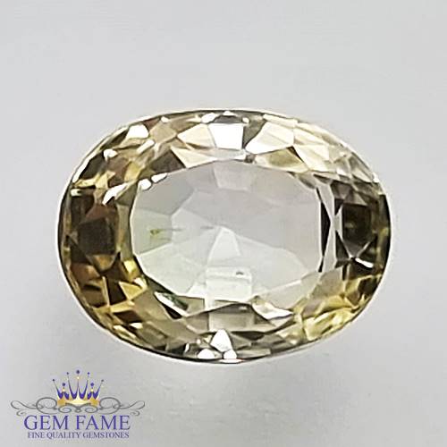 Yellow Sapphire 1.30ct Natural Gemstone Ceylon
