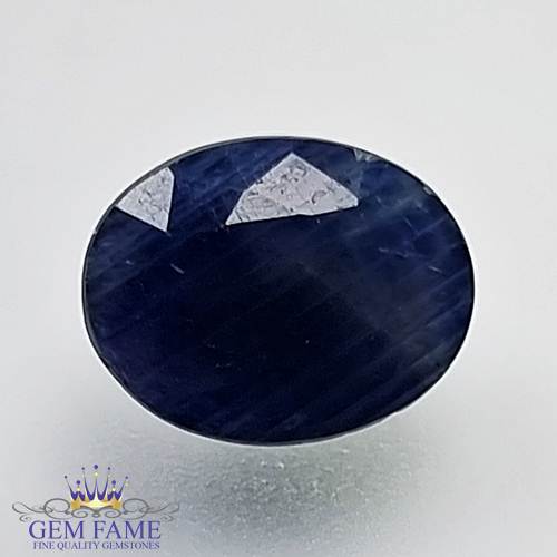 Blue Sapphire 2.89ct Natural Gemstone Ethiopian