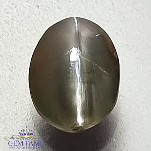 Chrysoberyl Cat's Eye 3.01ct Natural Gemstone