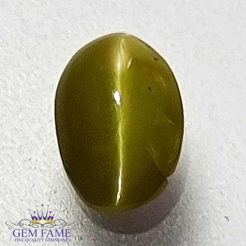 Chrysoberyl Cat's Eye 0.77ct Natural Gemstone