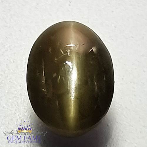 Chrysoberyl Cat's Eye 2.96ct Natural Gemstone