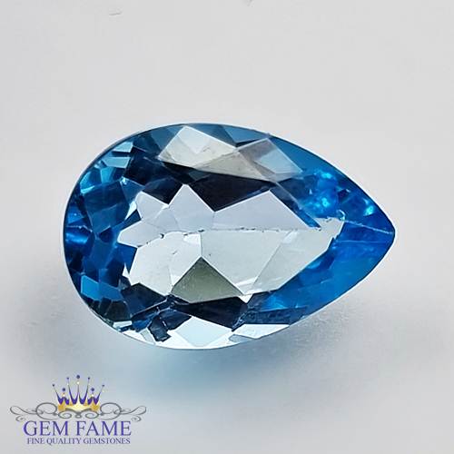 Naturale Blu TOPAZIO QUARZO Stinco Micro Sfaccettato 2-2.5 mm 13" Gemstone Beads 