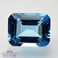 Blue Topaz 2.98ct Natural Gemstone Brazil