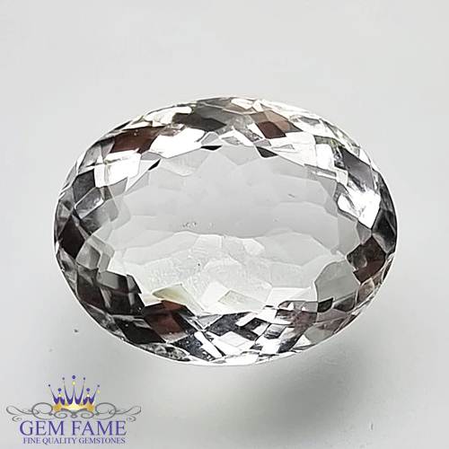 White Quartz 6.87ct Natural Gemstone India