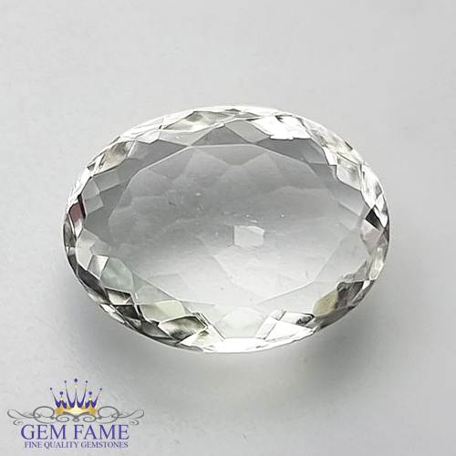 White Quartz 3.89ct Natural Gemstone India
