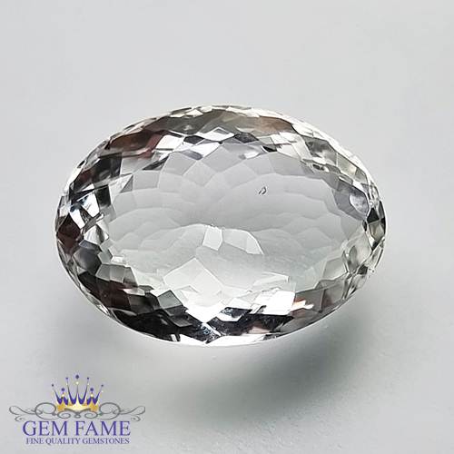 White Quartz 10.56ct Natural Gemstone India