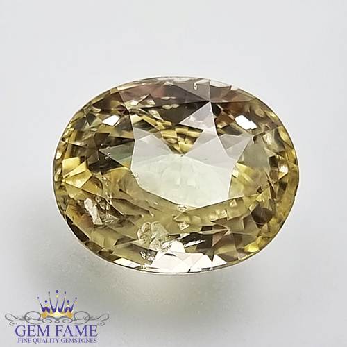Yellow Sapphire 8.52ct Natural Gemstone Ceylon