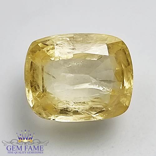 Yellow Sapphire 5.90ct Natural Gemstone Ceylon