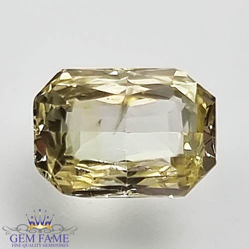 Yellow Sapphire 2.30ct Natural Gemstone Ceylon