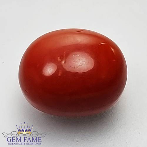 Coral 5.31ct Natural Gemstone Italy