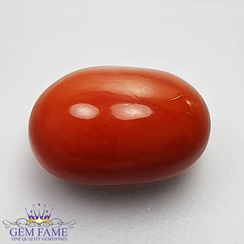 Coral 6.84ct Natural Gemstone Italy