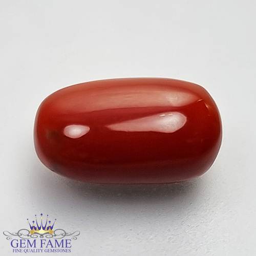 Coral 6.62ct Natural Gemstone Italy