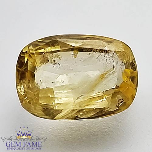 Yellow Sapphire 2.36ct Natural Gemstone Ceylon